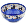 Polish Pottery Mixing bowl, serving bowl Daydreaming Kittens