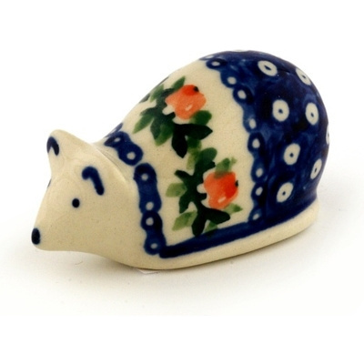 Polish Pottery Mouse Figurine 0&quot; Juicy Apple