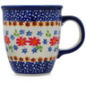 Polish Pottery Mug 10 oz Seeds Of Summer UNIKAT