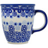 Polish Pottery Mug 10 oz UNIKAT