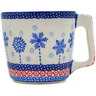 Polish Pottery Mug 10 oz Winter Sights UNIKAT