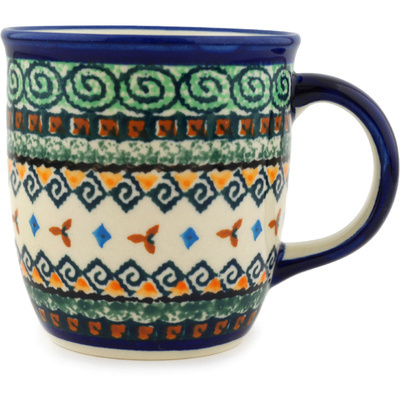 Polish Pottery Mug 12 oz Albuquerque UNIKAT