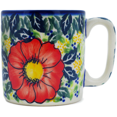 Polish Pottery Mug 12 oz Bloom Tales