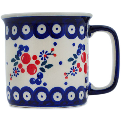 Polish Pottery Mug 12 oz Burst Of Berries