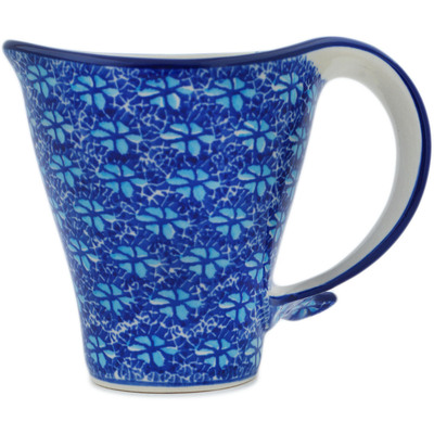 Polish Pottery Mug 12 oz Deep Into The Blue Sea