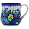 Polish Pottery Mug 13 oz Butterfly Splendor