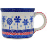 Polish Pottery Mug 13 oz Winter Sights UNIKAT