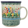 Polish Pottery Mug 15 oz Colors Of The Wind UNIKAT