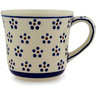 Polish Pottery Mug 17 oz Daisy Dots