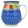 Polish Pottery Mug 17 oz Fall Vibes