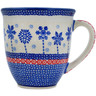 Polish Pottery Mug 17 oz Winter Sights UNIKAT