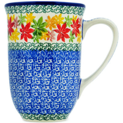 Polish Pottery Mug 19 oz Fall Vibes