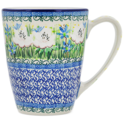 Polish Pottery Mug 22 oz Spring Morning UNIKAT