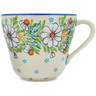 Polish Pottery Mug 26 oz Delicate UNIKAT