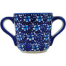 Polish Pottery Mug 7 oz Flowers On The Lake