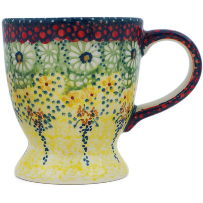 Polish Pottery Mug 7 oz Sunshine Grotto UNIKAT