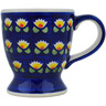 Polish Pottery Mug 7oz Waterlily