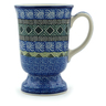 Polish Pottery Mug 8 oz Mediterranean Seashore