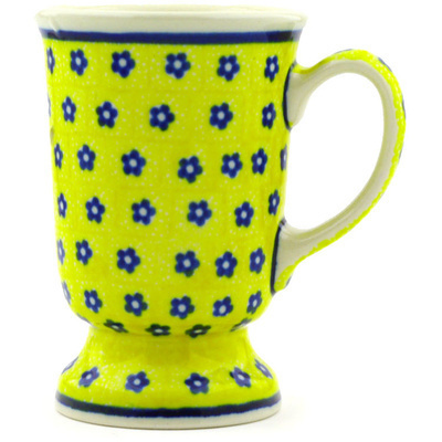 Polish Pottery Mug 8 oz Sunshine