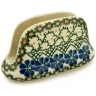 Polish Pottery Napkin Holder 6&quot; Primrose Trellis