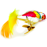 Glass Ornament Bird 5&quot; Macaw Bird