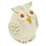 Polish Pottery Owl Figurine 5&quot; Nocturnal Dreams