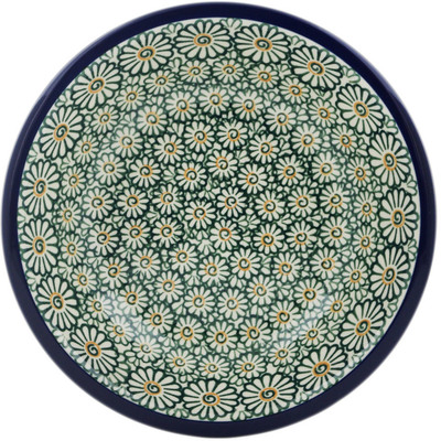 Polish Pottery Pasta Bowl 8&quot; Daisies Galore