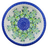 Polish Pottery Pasta Bowl 9&quot; Heavenly Haven UNIKAT