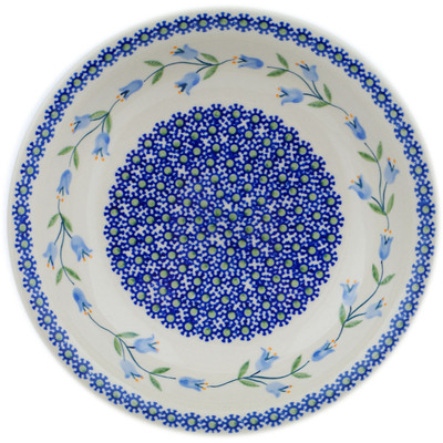 Polish Pottery Pasta Bowl 9&quot; Sweet Dreams