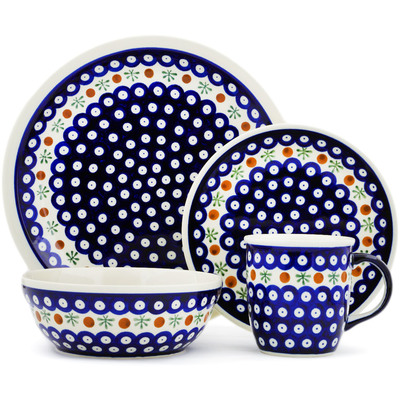 Polish Pottery Place Setting 11&quot; Mosquito