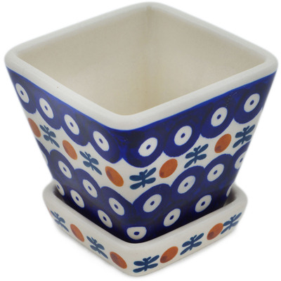 Polish Pottery Planter 3&quot; Mosquito