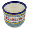 Polish Pottery Planter 8&quot; Summer Joy UNIKAT