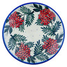Polish Pottery Plate 10&quot; Berry Bounty UNIKAT