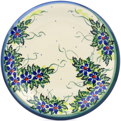 Polish Pottery Plate 10&quot; Harmony UNIKAT