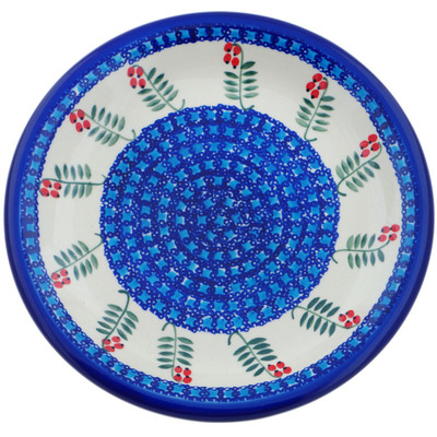 Polish Pottery Plate 10&quot; Red Berries