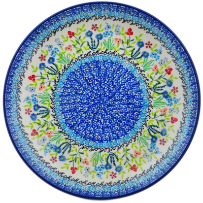 Polish Pottery Plate 10&quot; Spring Essence UNIKAT