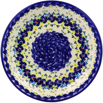 Polish Pottery Plate 10&quot; Spring Meadow