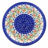 Polish Pottery Plate 10&quot; Wreath Of Bealls