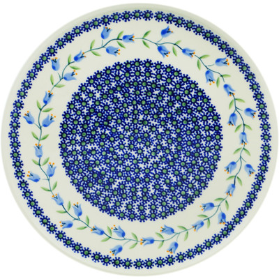 Polish Pottery Plate 11&quot; Sweet Dreams