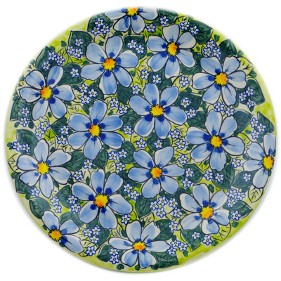 Polish Pottery Plate 12&quot; Beautiful Dream UNIKAT