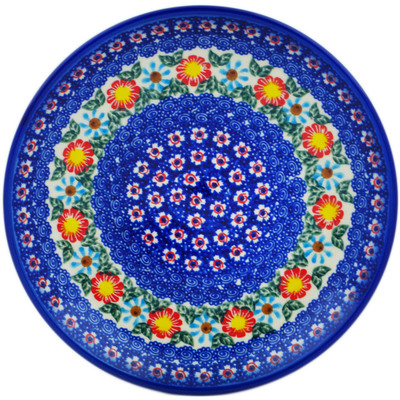 Polish Pottery Plate 7&quot; Red-hot Summer UNIKAT