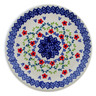 Polish Pottery Plate 7&quot; Rings Of Happiness