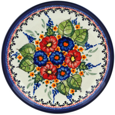 Polish Pottery Plate 7&quot; UNIKAT