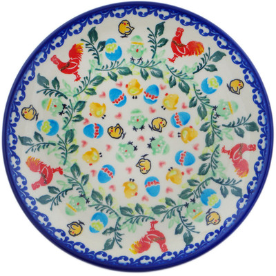 Polish Pottery Plate 7&quot; UNIKAT