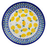 Polish Pottery Plate 7&quot; When Life Gives You Lemons