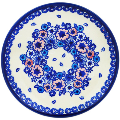 Polish Pottery Plate 7&quot; Winter&#039;s Thaw