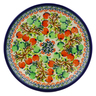 Polish Pottery Plate 8&quot; Apple Orchard