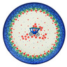 Polish Pottery Plate 9&quot; Magical Carriage