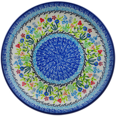 Polish Pottery Plate 9&quot; Spring Essence UNIKAT