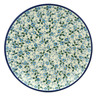 Polish Pottery Plate 9&quot; Summer Wind